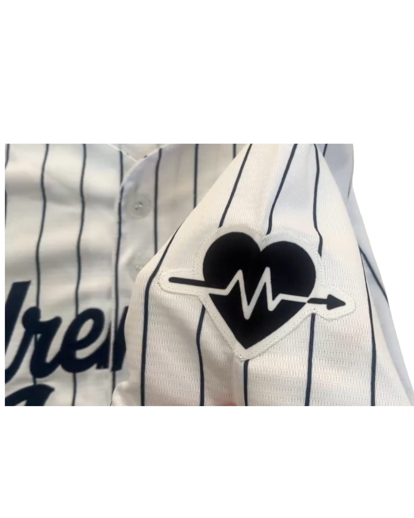 Adrenaline Junkie x Mitchell & Ness  legacy stitch baseball jersey(preorder)