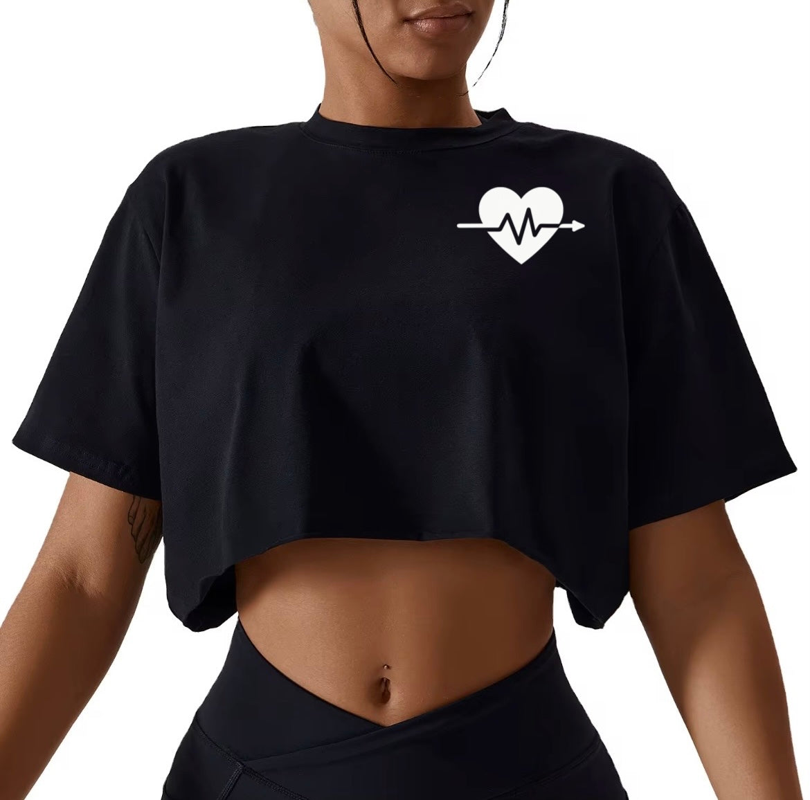 Adrenaline Junkie Pulse Crop Tee